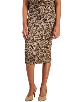 Cheetah midi outlet skirt hit