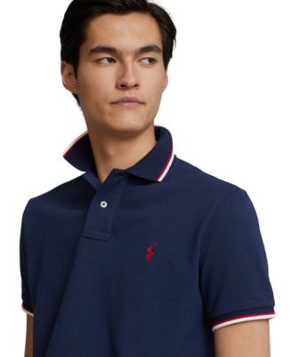 Men's Classic-Fit Mesh Polo Shirt