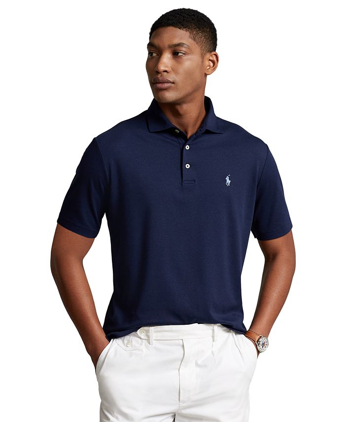 Polo Ralph Lauren Men's Classic-Fit Soft Cotton Polo Shirt & Reviews - Polos  - Men - Macy's
