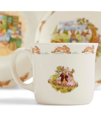 Royal Doulton Bunnykins Childrens Bowl, Plate & Mug 3-Piece Set