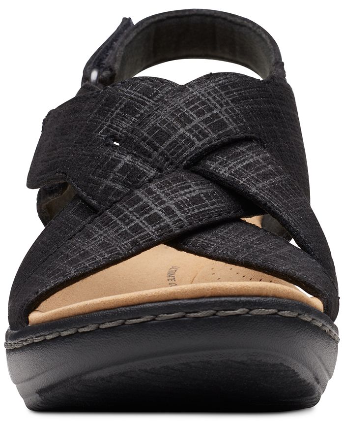 Clarks Women's Merliah Echo SlipOn Slingback Wedge Sandals Macy's