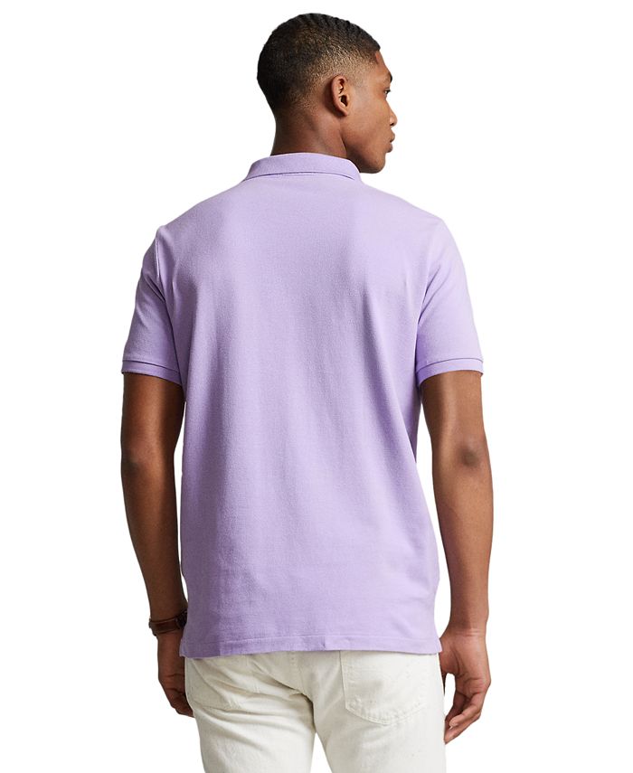 Polo Ralph Lauren Men's Classic Fit Mesh Polo Shirt Gray