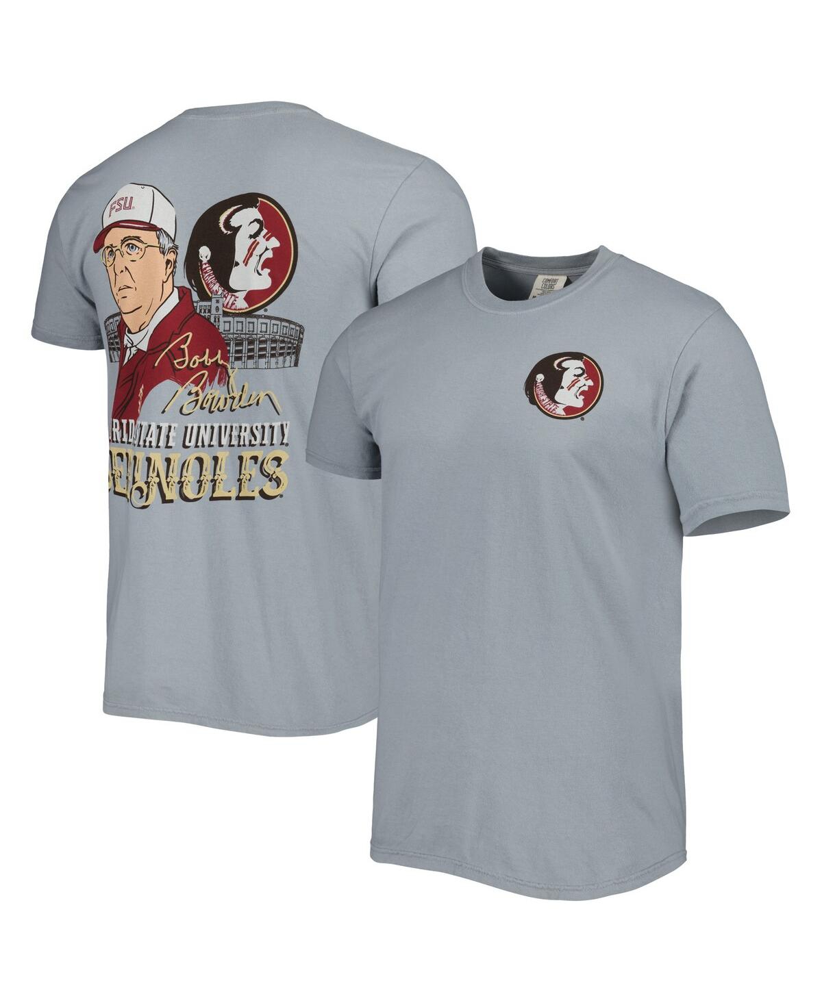 Shop Image One Men's Heather Gray Florida State Seminoles Hyperlocal T-shirt