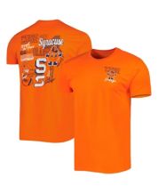 Men's Orange Clemson Tigers Baseball Flag Comfort Colors T-Shirt