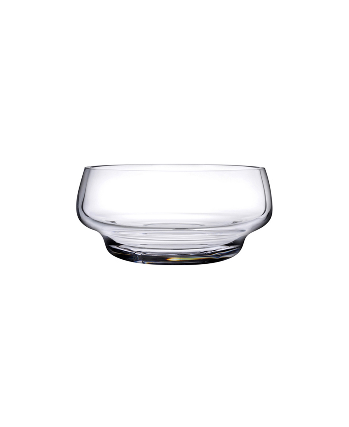 Nude Glass Heads Up Bowl In Clear