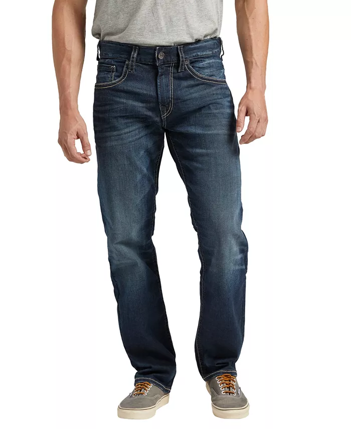Men's Eddie Athletic-Fit Taper Jeans - thumbnail 2