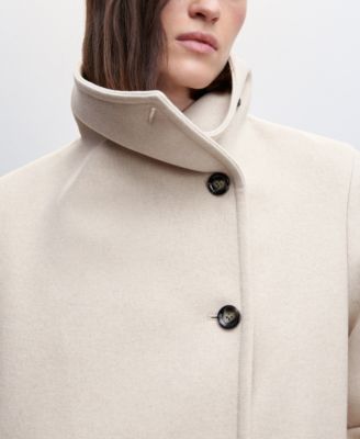 Women's Wide Lapel Long Sleeve Coat