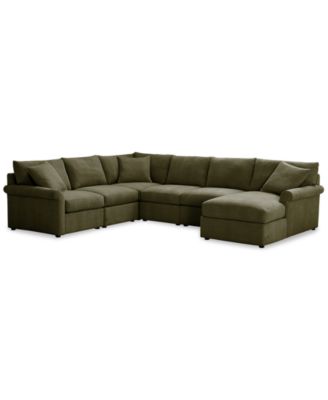 Wrenley Fabric Sectional Collection, Created for Macy's