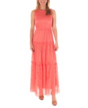 Macys coral dresses sales