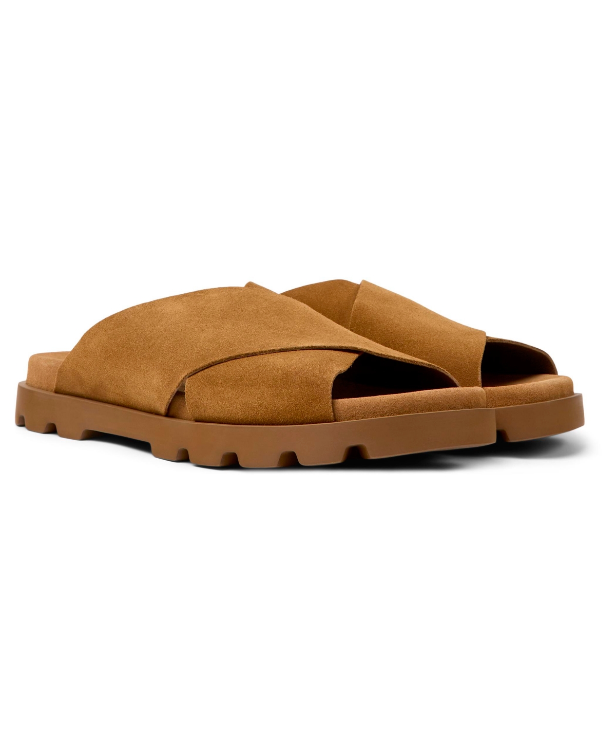 Camper Men Brutus Sandals In Medium Brown