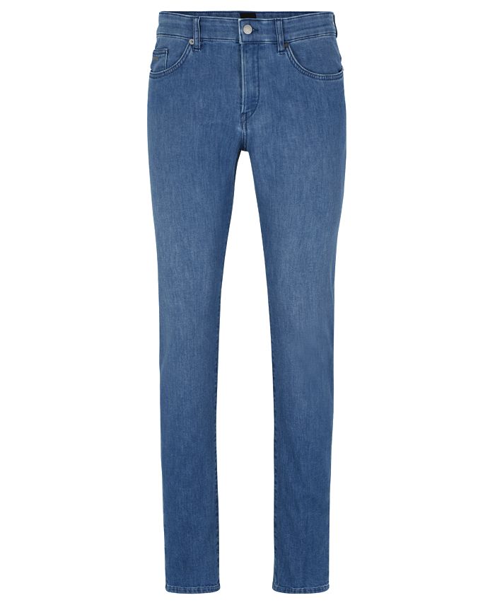 Hugo Boss Men's Slim-Fit Lightweight Denim Jeans - Macy's