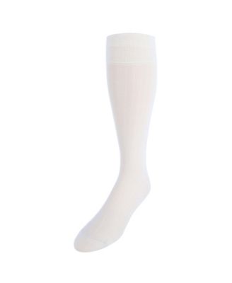Men's Sutton Fine Merino Wool Solid Color Ribbed Socks