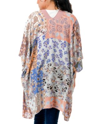 Floral Patch Work Kimono