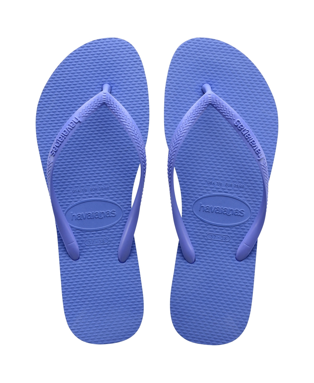 Women's Slim Flip-flop Sandals - Provence Blue