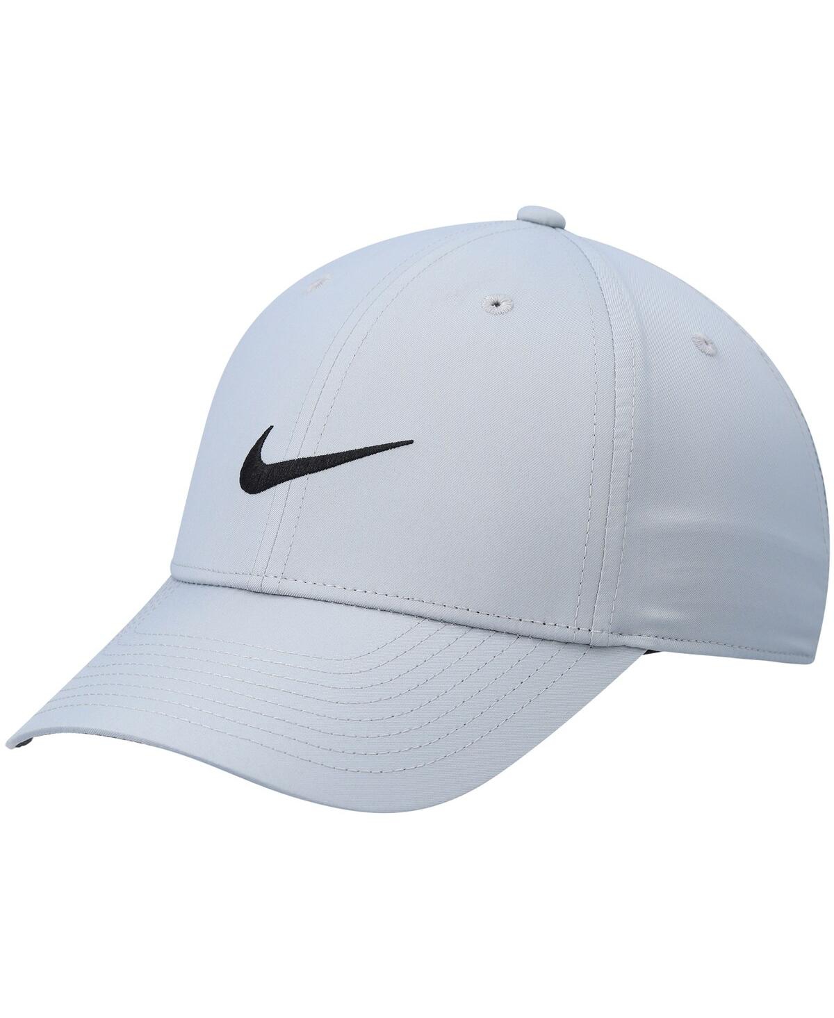 Nike Men's  Golf Legacy91 Tech Logo Performance Adjustable Hat In Gray