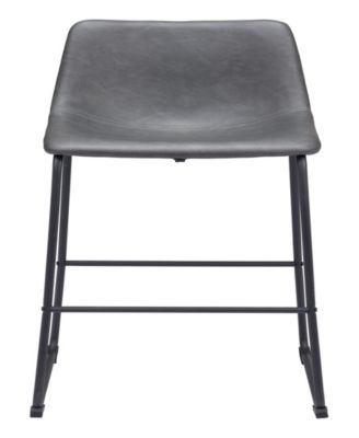 39" each, Set of 2 Steel, Polyurethane Smart Bar Chair