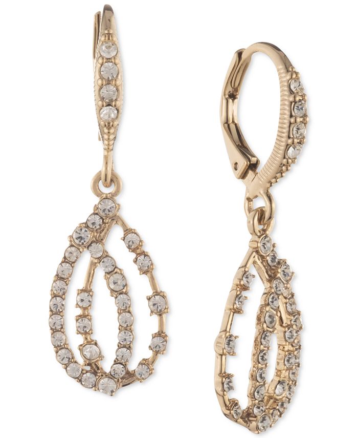 Givenchy Crystal Small Drop Earrings & Reviews - Earrings - Jewelry &  Watches - Macy's