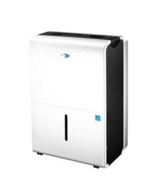 50 Pint Portable Dehumidifier with Built-in Pump in White