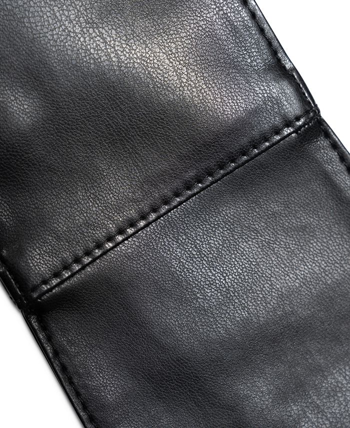 I.N.C. International Concepts Women's Wide Faux-Leather Sash Belt ...