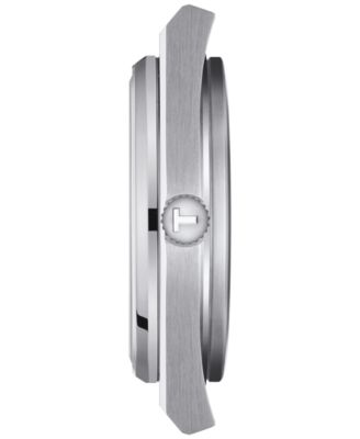 Men's Swiss PRX Black Rubber Strap Watch 40mm