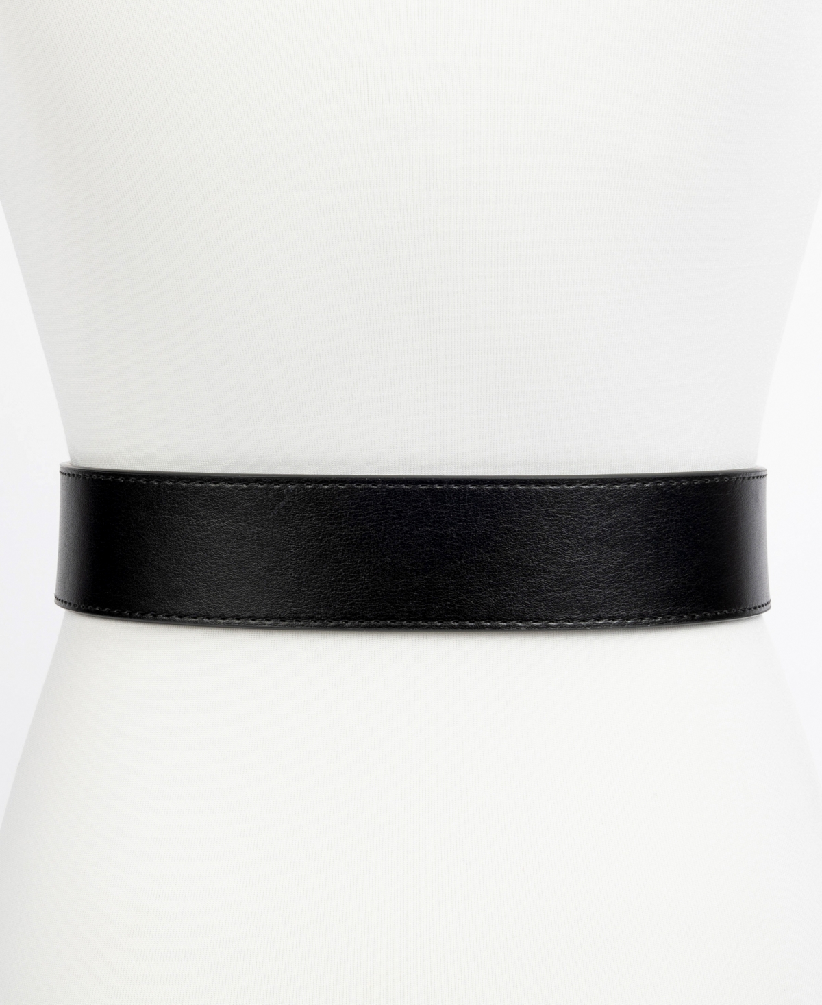 Michael Michael Kors Women's Genuine Leather Logo Belt