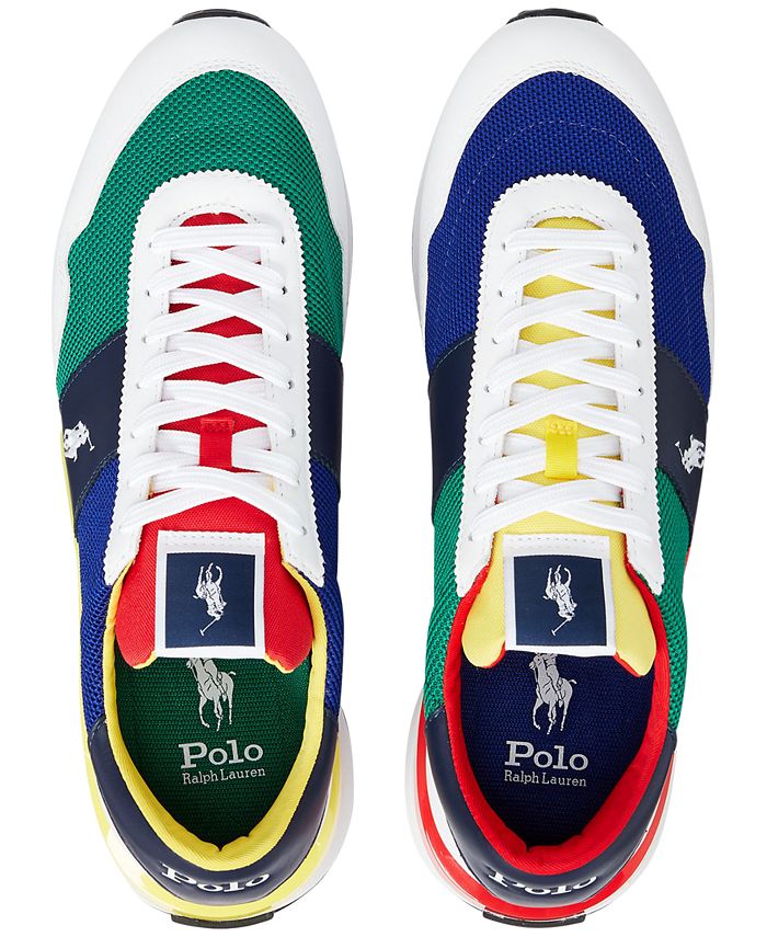 Polo Ralph Lauren Men's Train 89 Colorblocked Sneakers Macy's