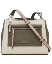 Calvin Klein Clay Large Top Zipper Convertible Crossbody Bag - Macy's
