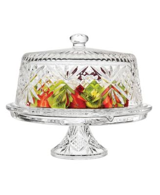 Dublin 4 in 1 Cake Plate, Punch bowl, Dip Server