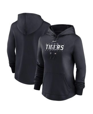 Nike Women's Detroit Tigers Club Pullover Hoodie - Macy's