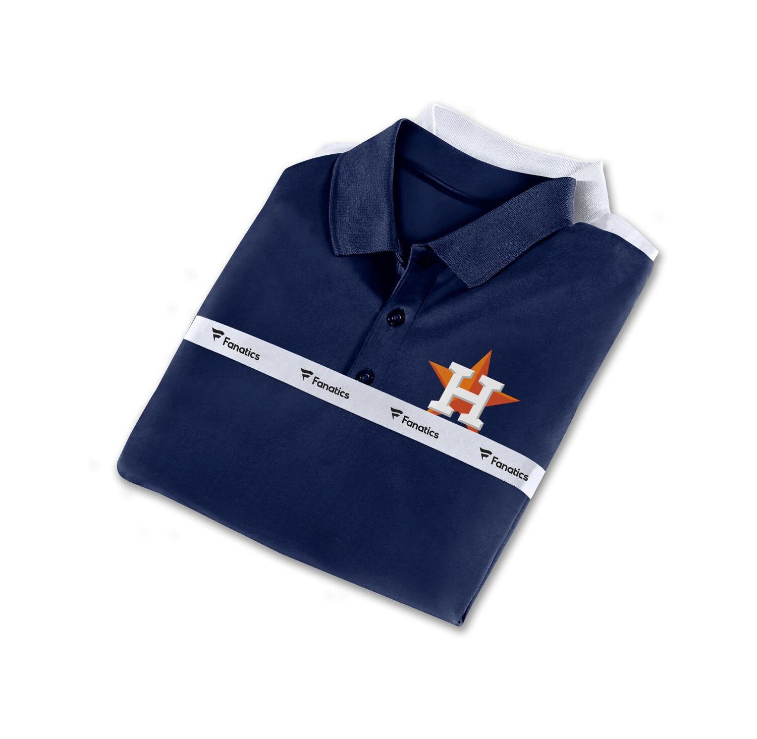 Men's Navy, White Houston Astros Polo Shirt Combo Set