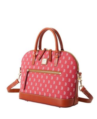 Women's Boston Red Sox Signature Domed Zip Satchel Purse