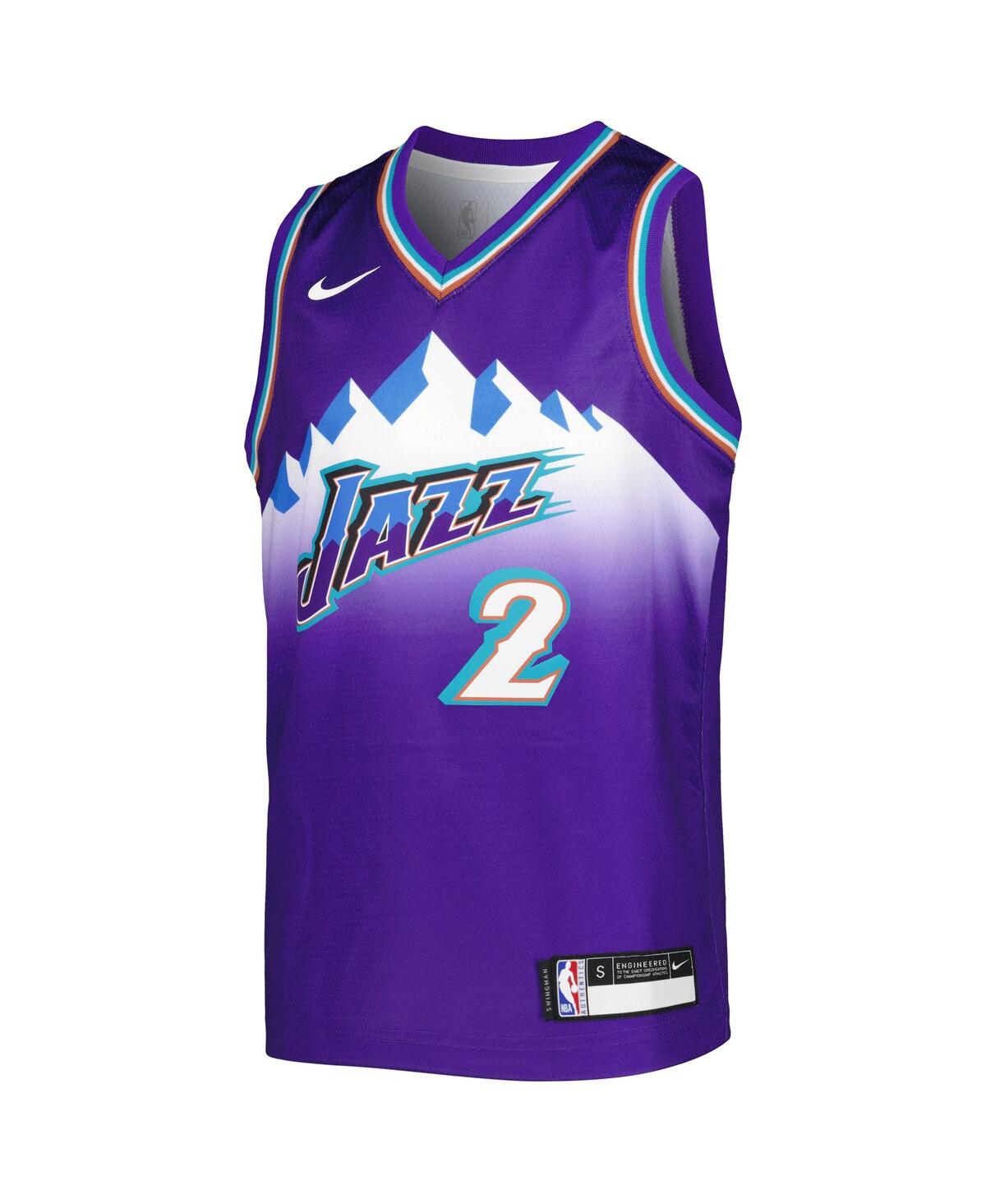 Big Boys and Girls Nike Collin SextonUtah Jazz 2022/23 Swingman Jersey - City Edition - Purple