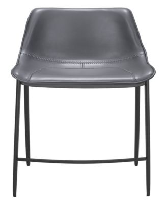 43" Steel, Polyurethane Magnus Bar Chair