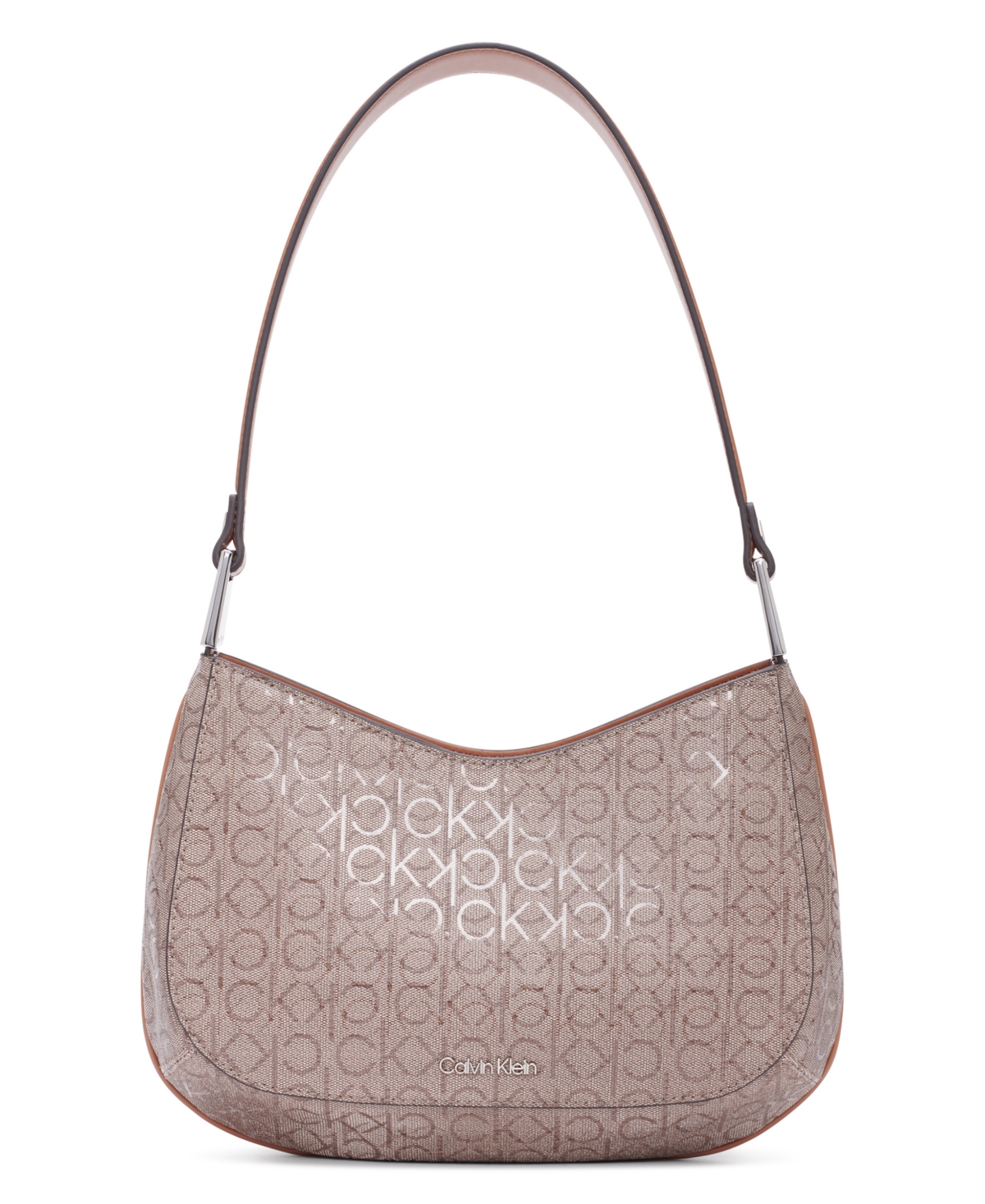 Calvin Klein Beige Saffiano Leather Susan Crossbody Bag – COUTUREPOINT