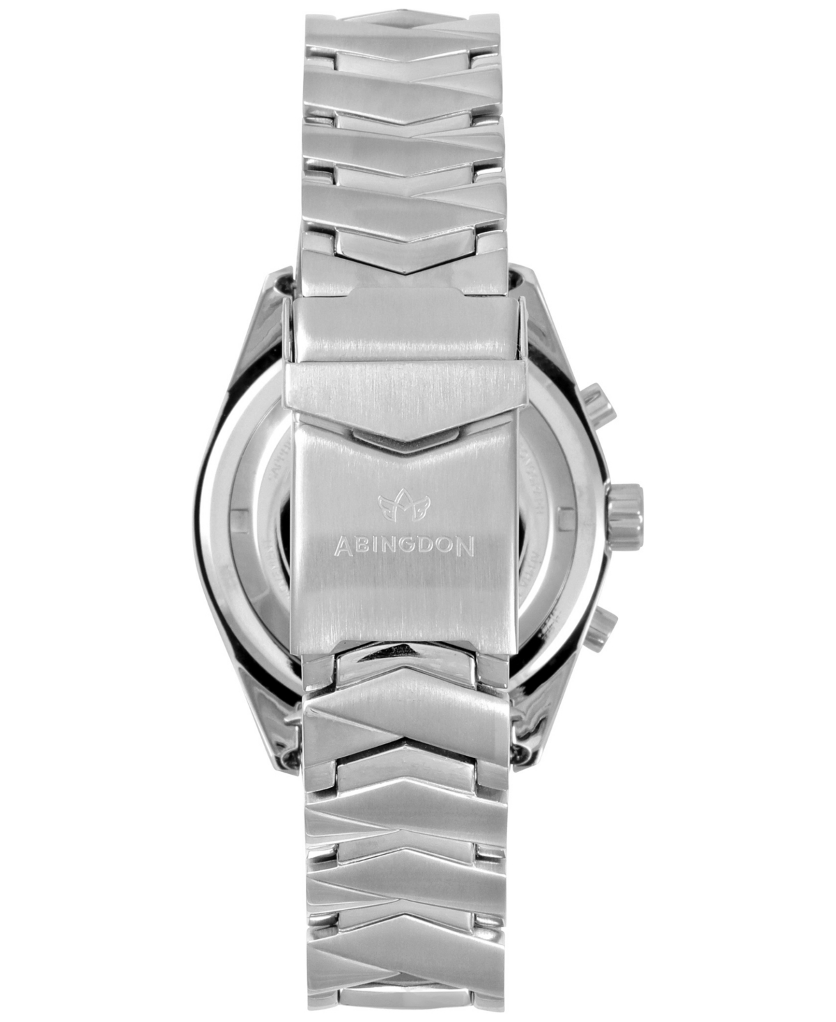 Shop Abingdon Co. Katherine Women's Chronograph Stainless Steel Bracelet Watch 40mm In Sky Blue