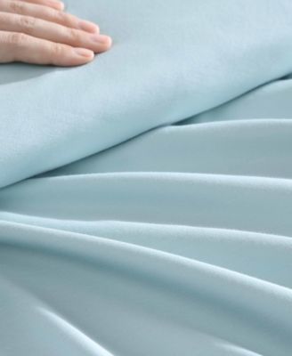 CLOSEOUT! Solid 1000-Thread Count Cotton Blend Sateen 6 Piece Sheet Set, Queen