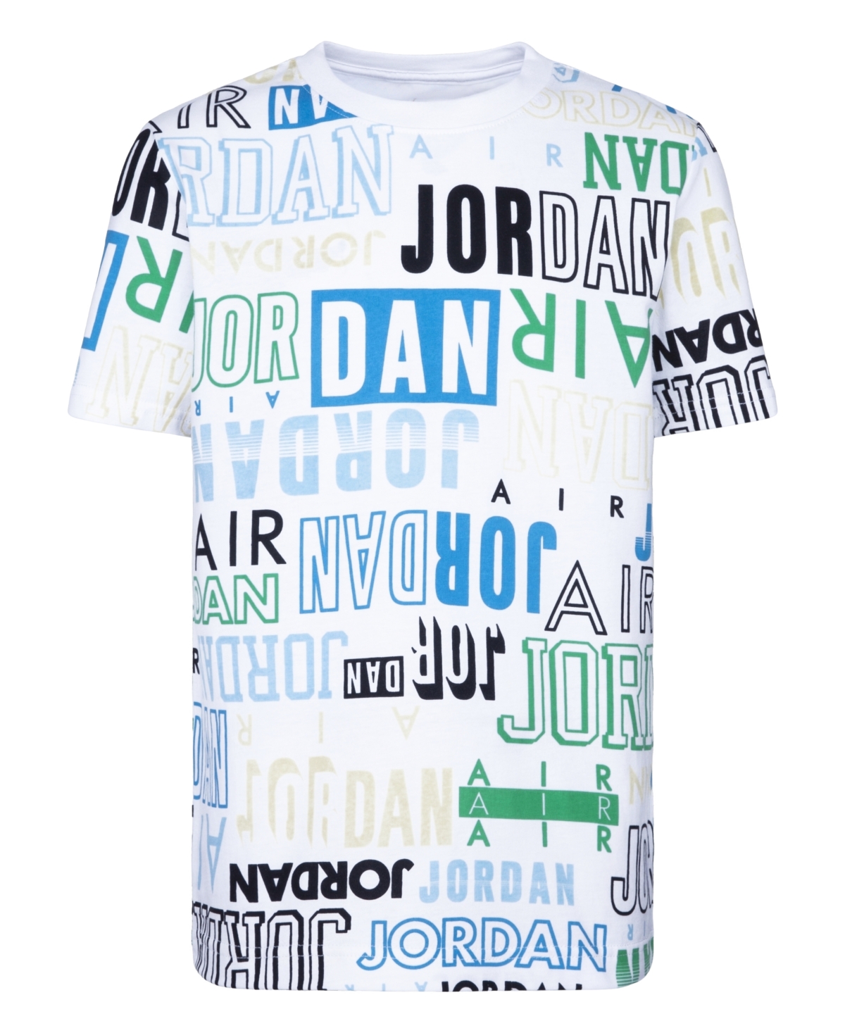 Jordan Big Boys Fan Love Short Sleeve T-shirt In White