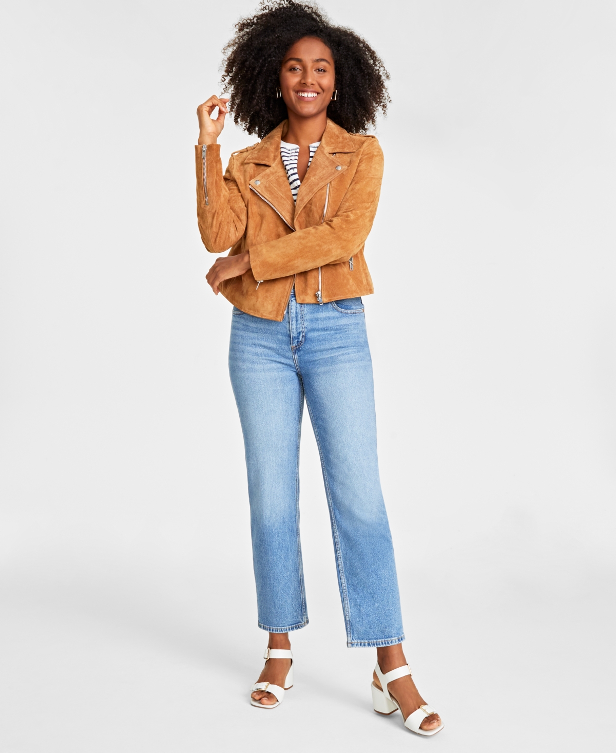 Macy's moto cheap jacket