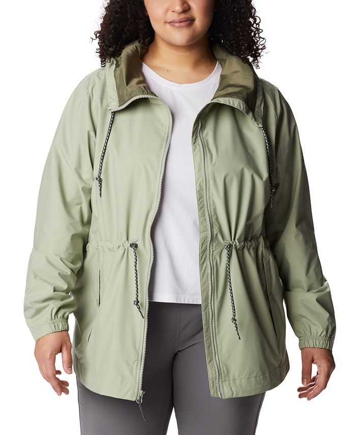 Columbia Plus Size Lillian Ridge Rain Jacket Macy's