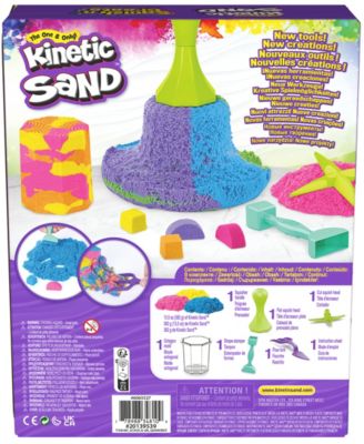 Squish N Create with Blue, Yellow, and Pink Play Sand