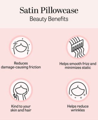 Satin Pillowcase Pair, King 