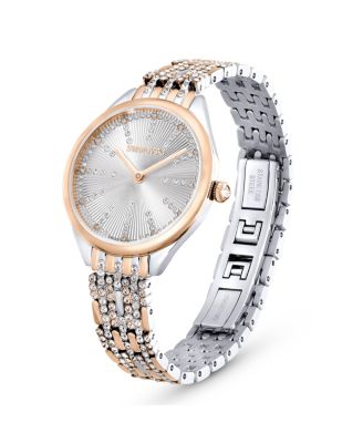 Swarovski Women's Quartz Attract Mixed Metal Watch, Swiss Made