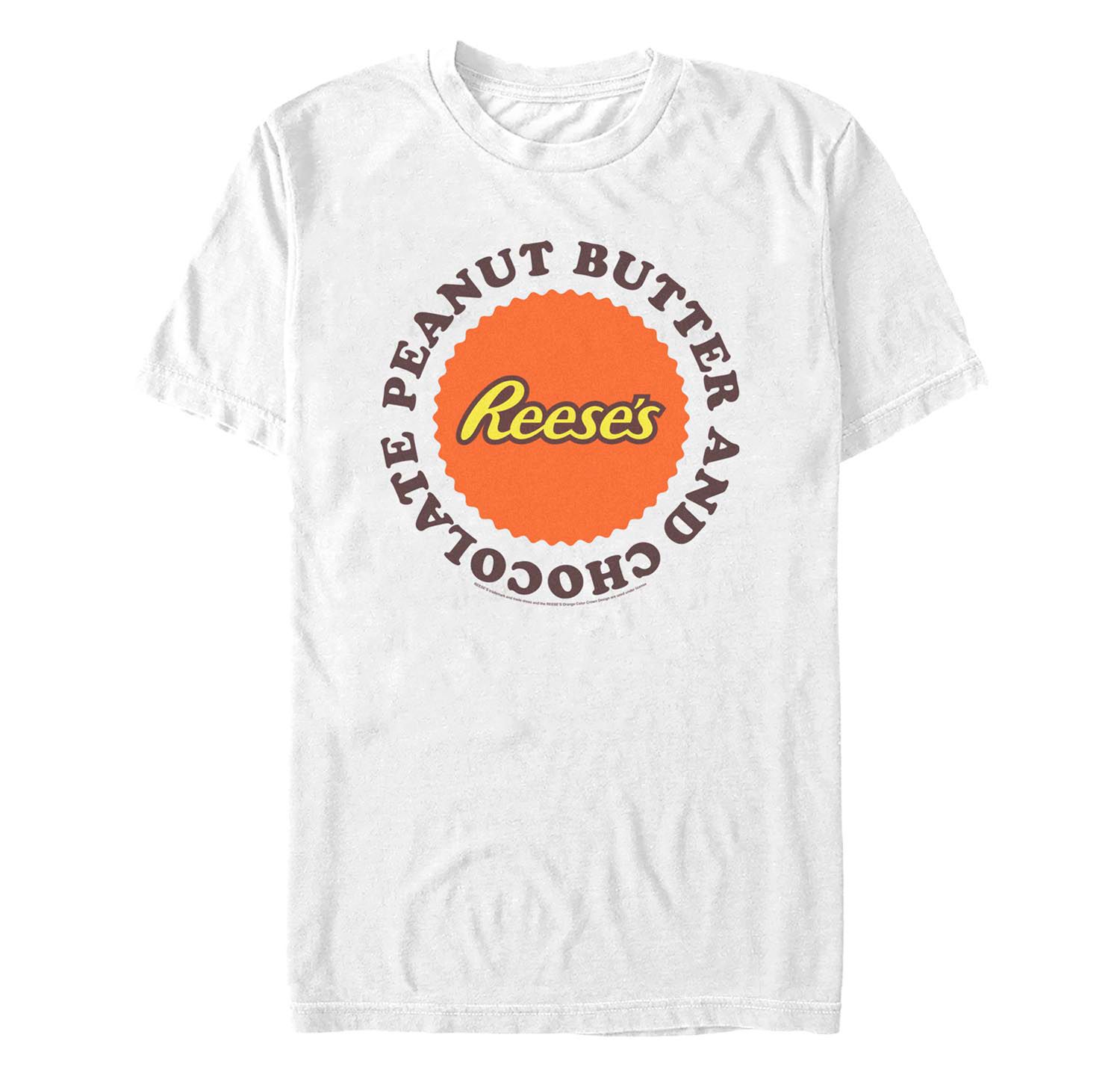Men's Reeses Cup Circle Short Sleeve T-shirt