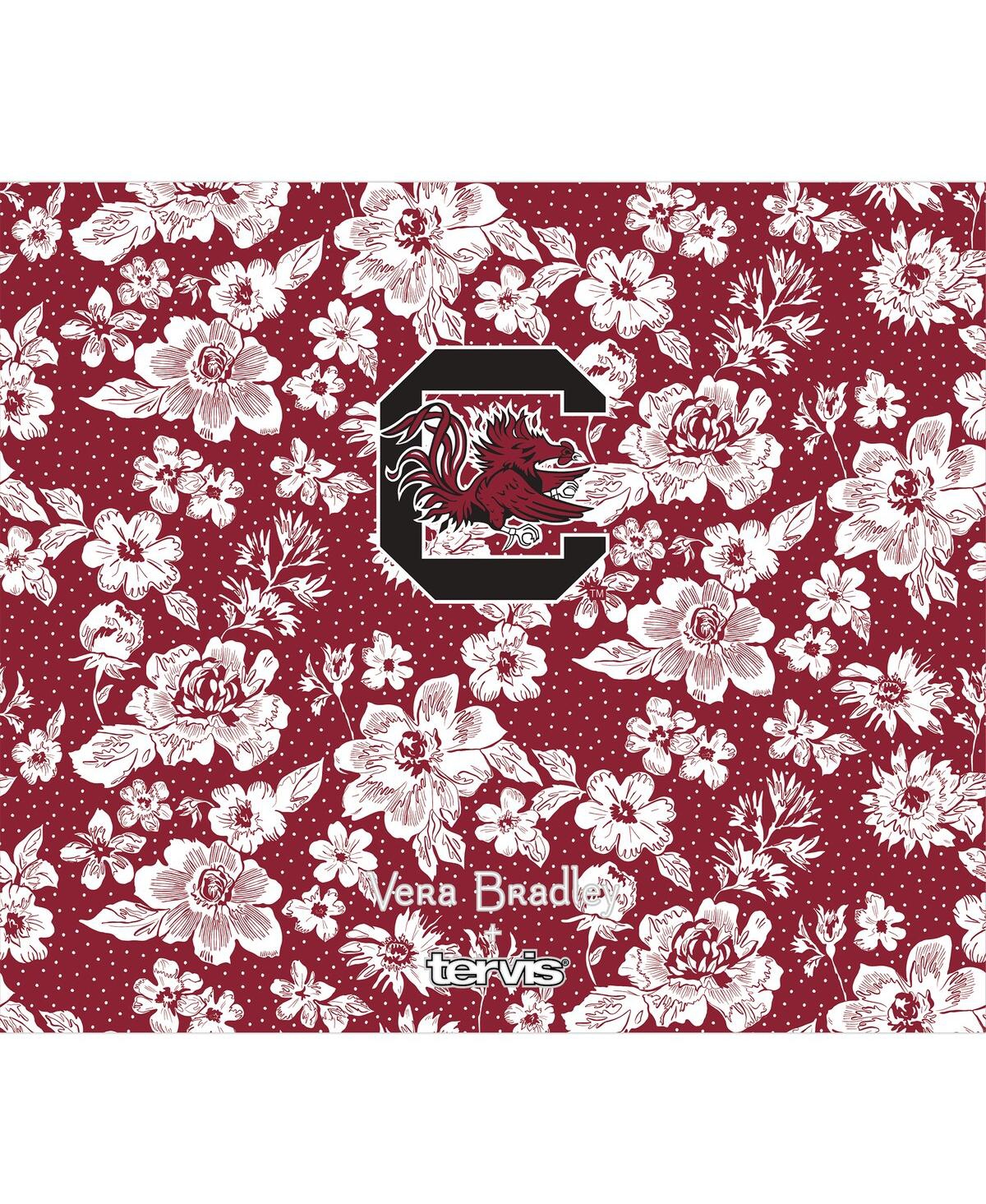 Shop Vera Bradley X Tervis Tumbler South Carolina Gamecocks 24 oz Wide Mouth Bottle With Deluxe Lid In Red