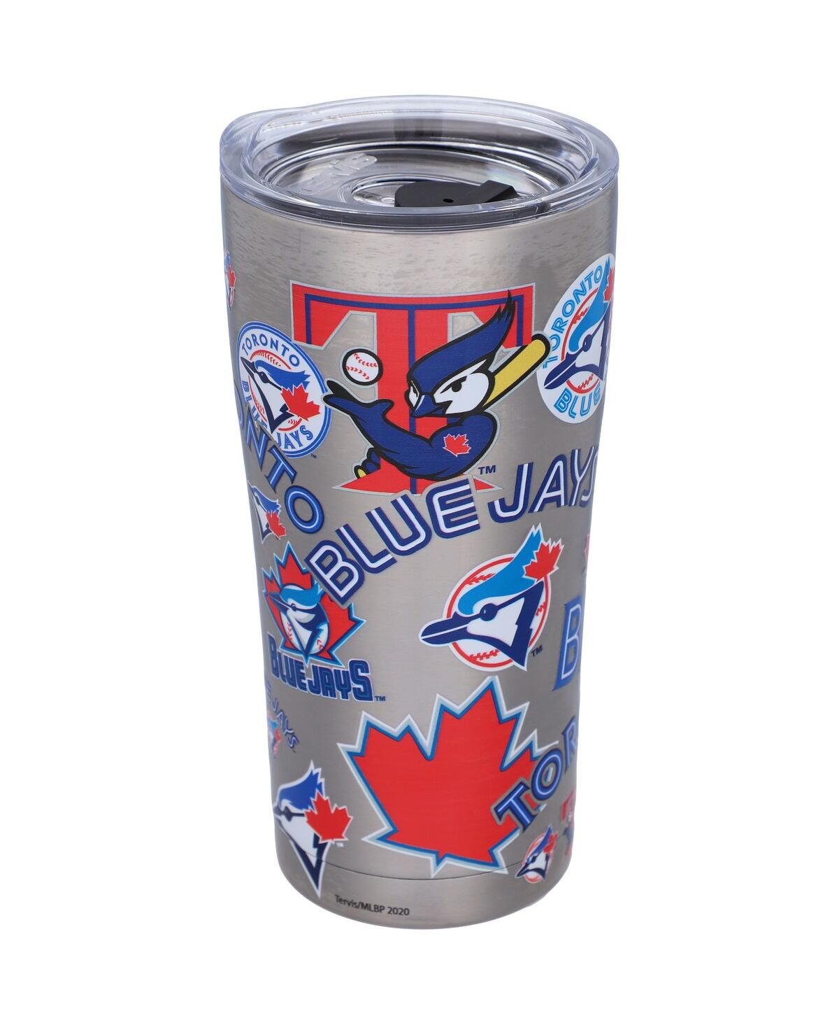 Tervis Tumbler Toronto Blue Jays 20 oz All Over Stainless Steel Tumbler With Slider Lid In Multi