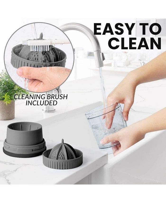 Zulay Kitchen Juice Vortex Lemon and Orange Squeezer Cordless