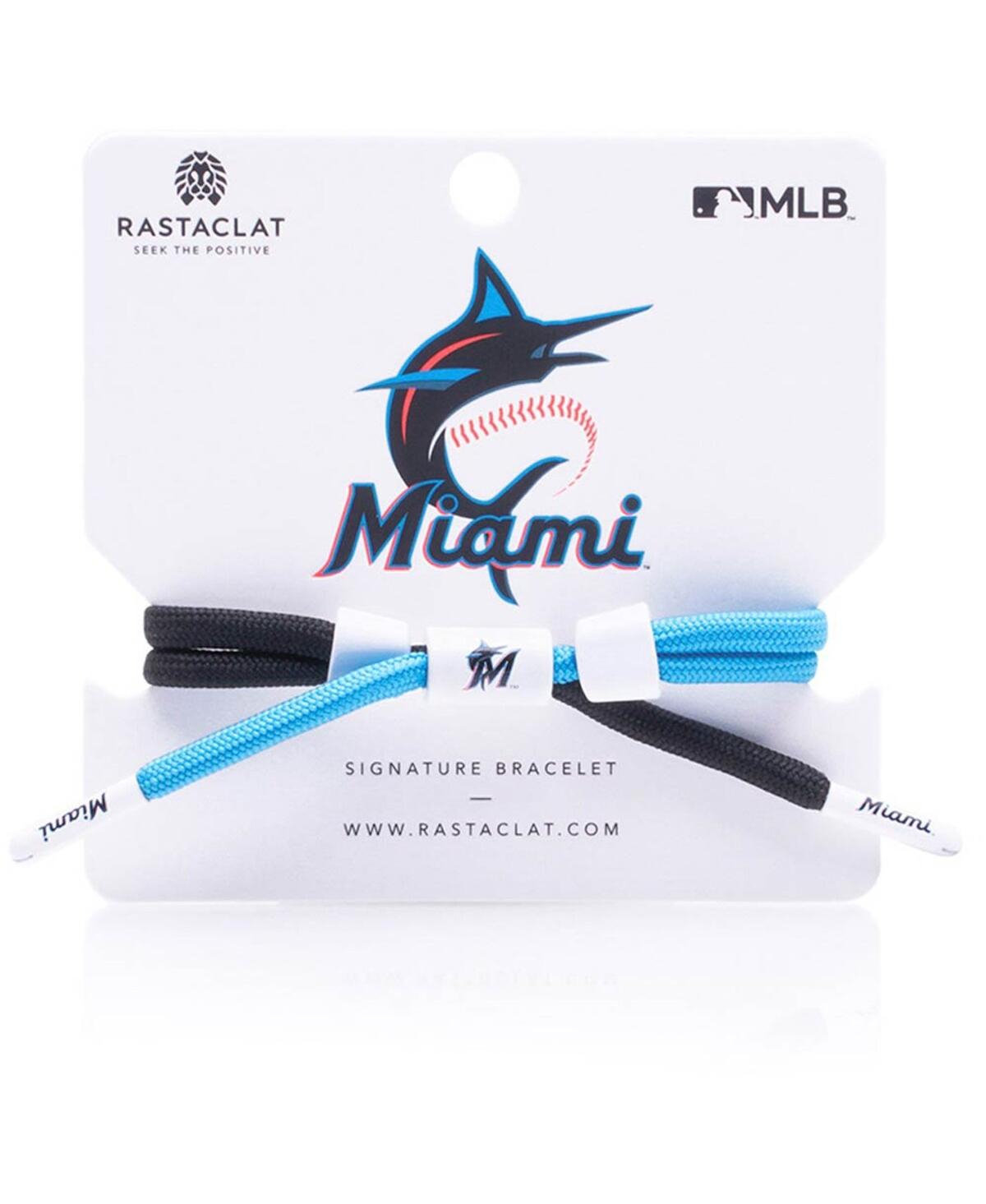 Rastaclat Men's  Miami Marlins Signature Outfield Bracelet In Multi
