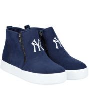 Youth New York Yankees Big Logo Low-Top Canvas Shoes