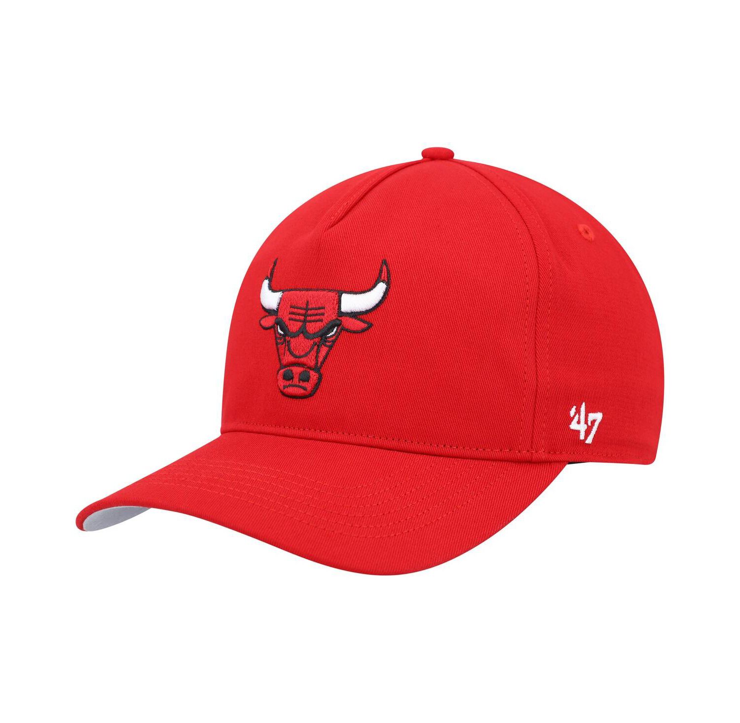 Men's Red Chicago Bulls Hitch Snapback Hat