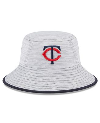 New Era Gray Houston Astros Game Bucket Hat